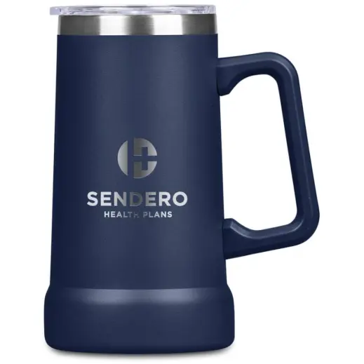 Urban Terrain Oribi Stainless Steel Vacuum Mug Navy Branded